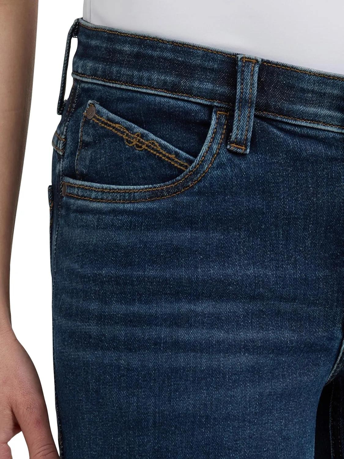 Wrangler Women's Willow Mid Rise Boot Cut Ultimate Riding Jeans