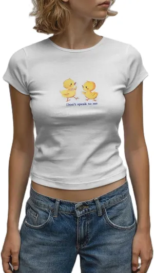 Y2k Baby Tees for Women Cute Fruit Graphic Print T-Shirts Short Sleeve Vintage Aesthetic Crop Tops Teen Girl