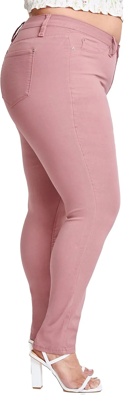 YMI Women's Hyperstretch Skinny Work Casual Mid-Rise Pants-P748931am
